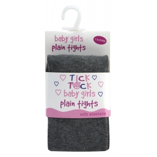 BABY GIRLS ' GREY ' TIGHTS -- £1.50 per item - 12 pack